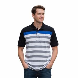 Ecko Unltd Casual Striped Polo Shirt Size XL